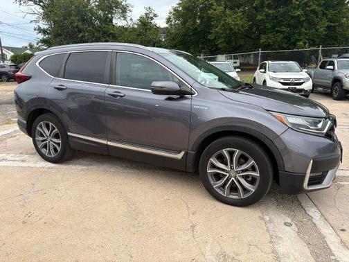 Gray 2022 Honda CR-V Hybrid Touring Sport Utility 4D