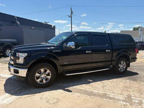 Black 2016 Ford F-150 Lariat Pickup 4D 5 1/2 ft
