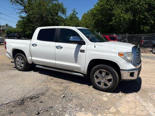 White 2016 Toyota Tundra 1794 Edition Pickup 4D 5 1/2 f