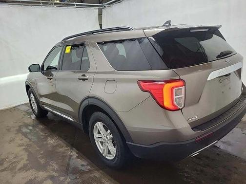 Gray 2021 Ford Explorer XLT