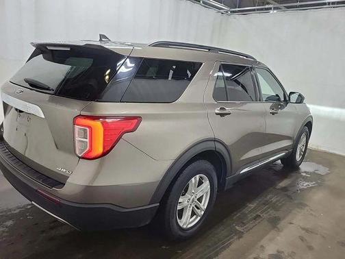 Gray 2021 Ford Explorer XLT