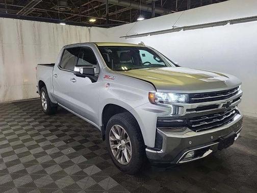 Silver 2020 Chevrolet Silverado 1500 LTZ Pickup 4D 5 3/4 ft