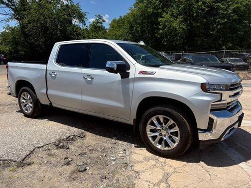 Silver 2020 Chevrolet Silverado 1500 LTZ Pickup 4D 5 3/4 ft