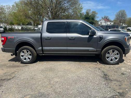 Gray 2021 Ford F-150 Lariat