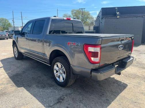 Gray 2021 Ford F-150 Lariat