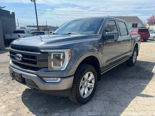Gray 2021 Ford F-150 Lariat