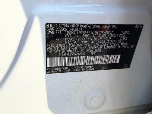 2015 Toyota RAV4 XLE