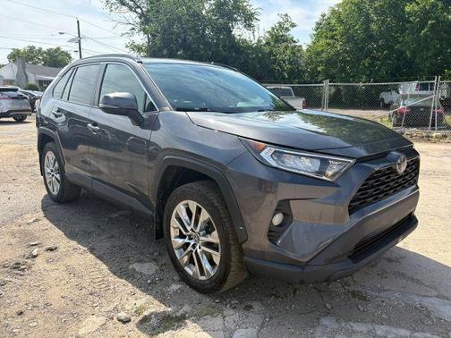 Gray 2019 Toyota RAV4 XLE Premium Sport Utility 4D