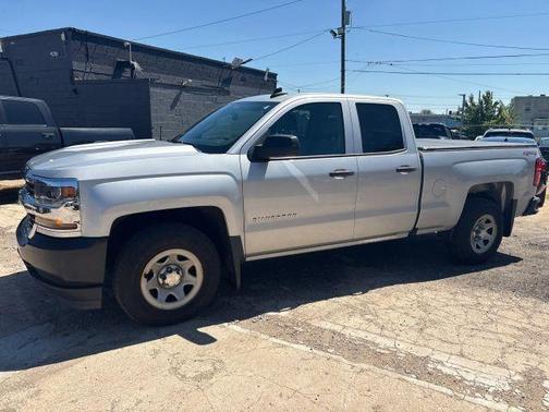 Silver 2017 Chevrolet Silverado 1500 Work Truck Pickup 4D 6 1/2 ft