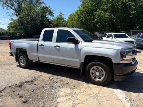 Silver 2017 Chevrolet Silverado 1500 Work Truck Pickup 4D 6 1/2 ft