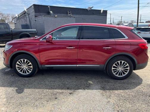Red 2016 Lincoln MKX Select