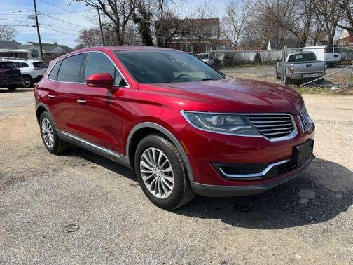 Red 2016 Lincoln MKX Select