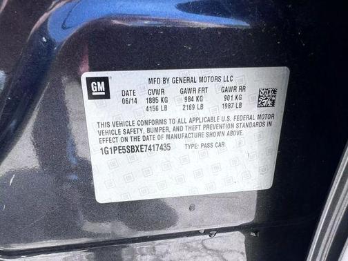 2014 Chevrolet Cruze 2LT