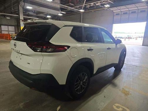 Glacier White 2021 Nissan Rogue S Sport Utility 4D
