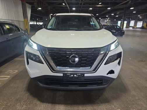Glacier White 2021 Nissan Rogue S Sport Utility 4D