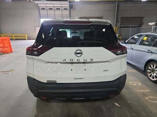 Glacier White 2021 Nissan Rogue S Sport Utility 4D
