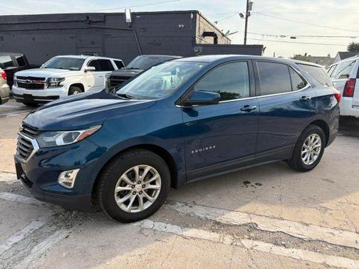 Blue 2020 Chevrolet Equinox LT Sport Utility 4D