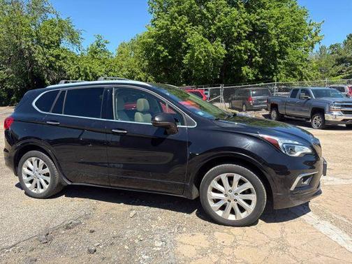 Black 2017 Buick Envision Premium II Sport Utility 4D