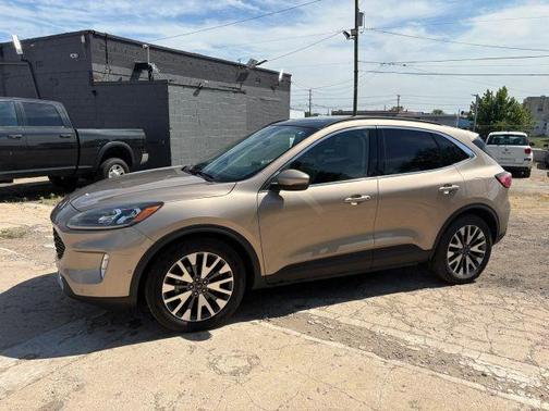 Gold 2020 Ford Escape Titanium Hybrid Sport Utility