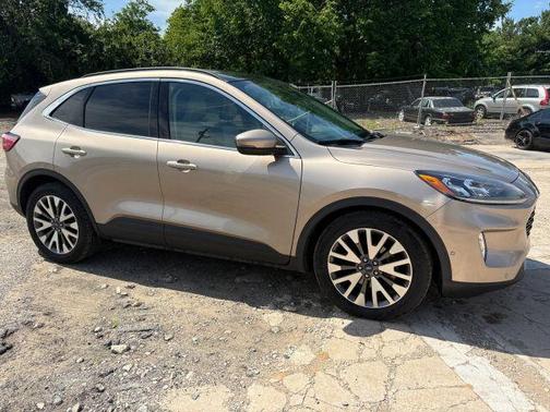 Gold 2020 Ford Escape Titanium Hybrid Sport Utility