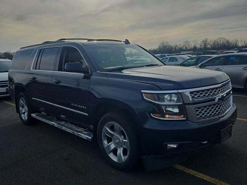 Blue 2018 Chevrolet Suburban LT