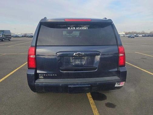 Blue 2018 Chevrolet Suburban LT