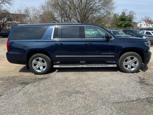Blue 2018 Chevrolet Suburban LT