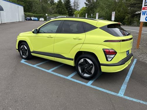 Yellow 2024 Hyundai KONA EV SEL