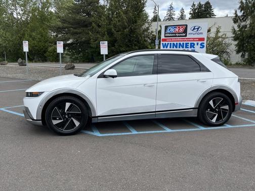 White 2025 Hyundai IONIQ 5 Limited