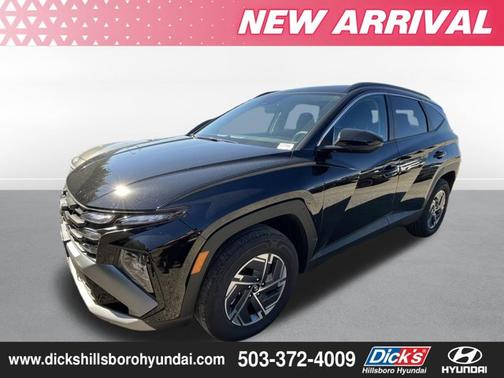 Black 2025 Hyundai TUCSON Hybrid Blue