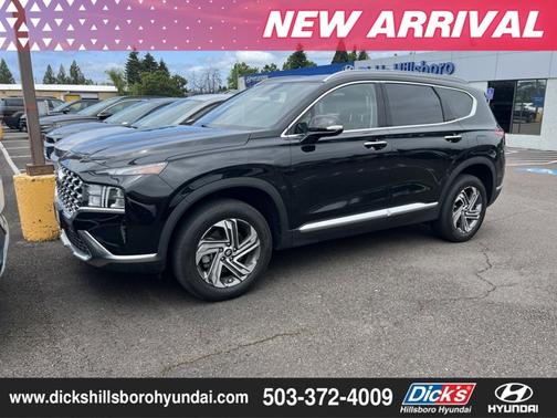 Black 2023 Hyundai SANTA FE SEL