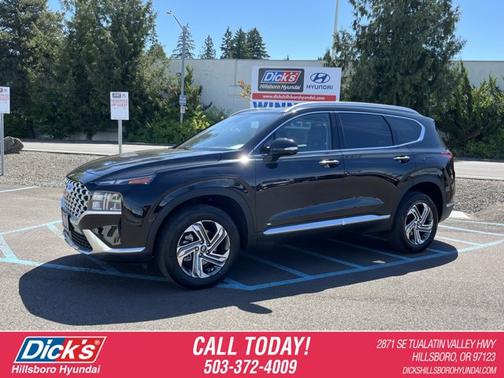 Black 2023 Hyundai SANTA FE SEL