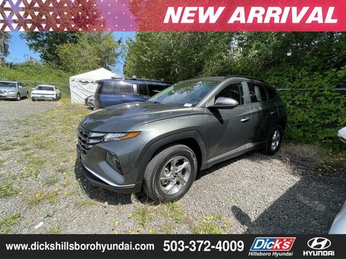 Gray 2022 Hyundai TUCSON SEL