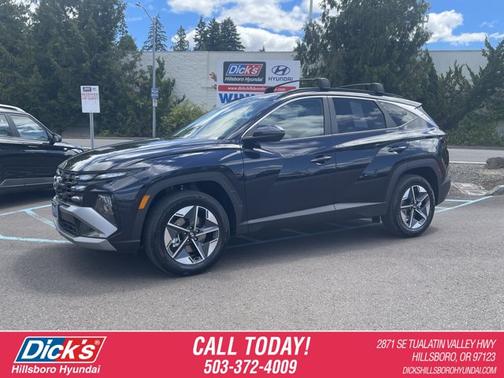 Blue 2025 Hyundai TUCSON Hybrid SEL Convenience