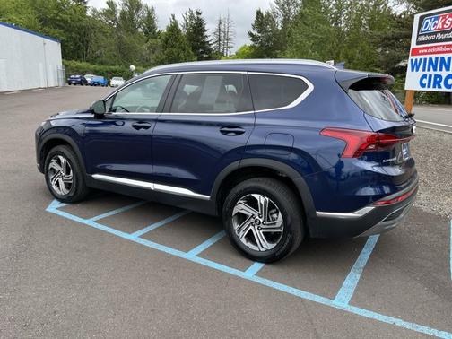 Blue 2021 Hyundai SANTA FE SEL