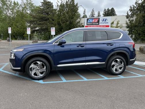Blue 2021 Hyundai SANTA FE SEL