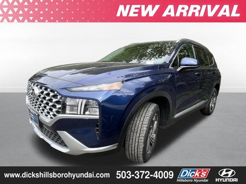 Blue 2021 Hyundai SANTA FE SEL