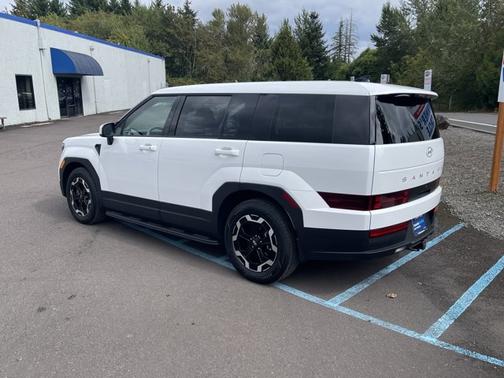 White 2025 Hyundai SANTA FE SE