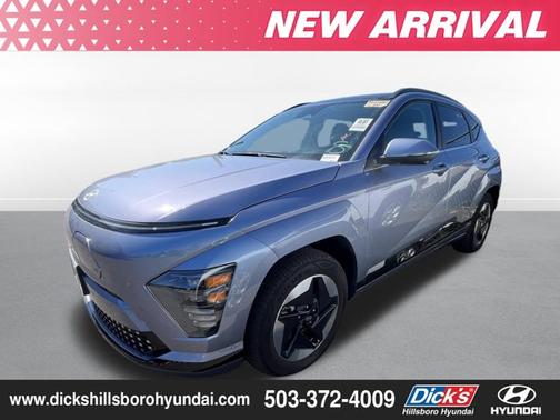 Blue 2025 Hyundai KONA EV Limited