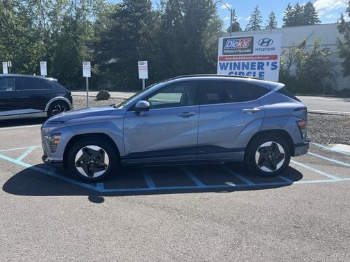 Blue 2025 Hyundai KONA EV Limited
