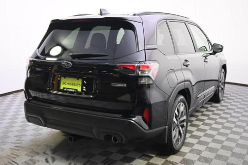 Crystal Black Silica 2025 Subaru Forester Hybrid Touring