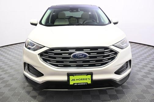 WHITE PLATINUM MET TRI-COAT 2019 Ford Edge Titanium