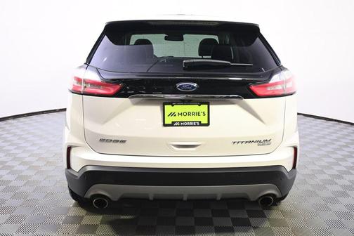 WHITE PLATINUM MET TRI-COAT 2019 Ford Edge Titanium