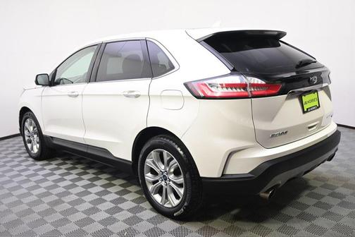 WHITE PLATINUM MET TRI-COAT 2019 Ford Edge Titanium
