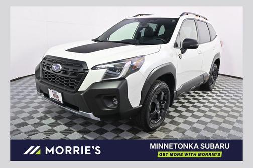 Crystal White Pearl 2023 Subaru Forester Wilderness