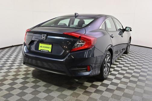 Polished Metal Metallic 2018 Honda Civic EX