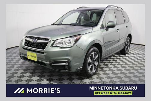 Jasmine Green Metallic 2018 Subaru Forester 2.5i Premium