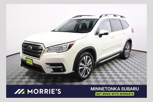 Crystal White Pearl 2020 Subaru Ascent Limited 8-Passenger