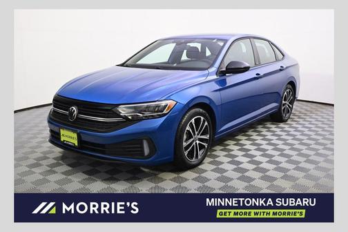 Rising Blue Metallic 2024 Volkswagen Jetta 1.5T Sport