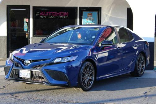 Reservoir Blue 2023 Toyota Camry SE Sedan